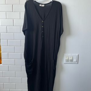 Dwell and Slumber Cocoon Dress XS / S Onyx